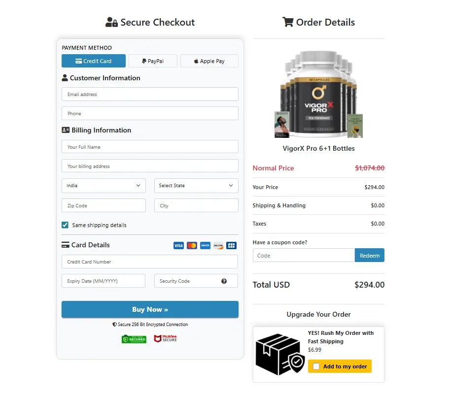 vigorx-pro-order-page